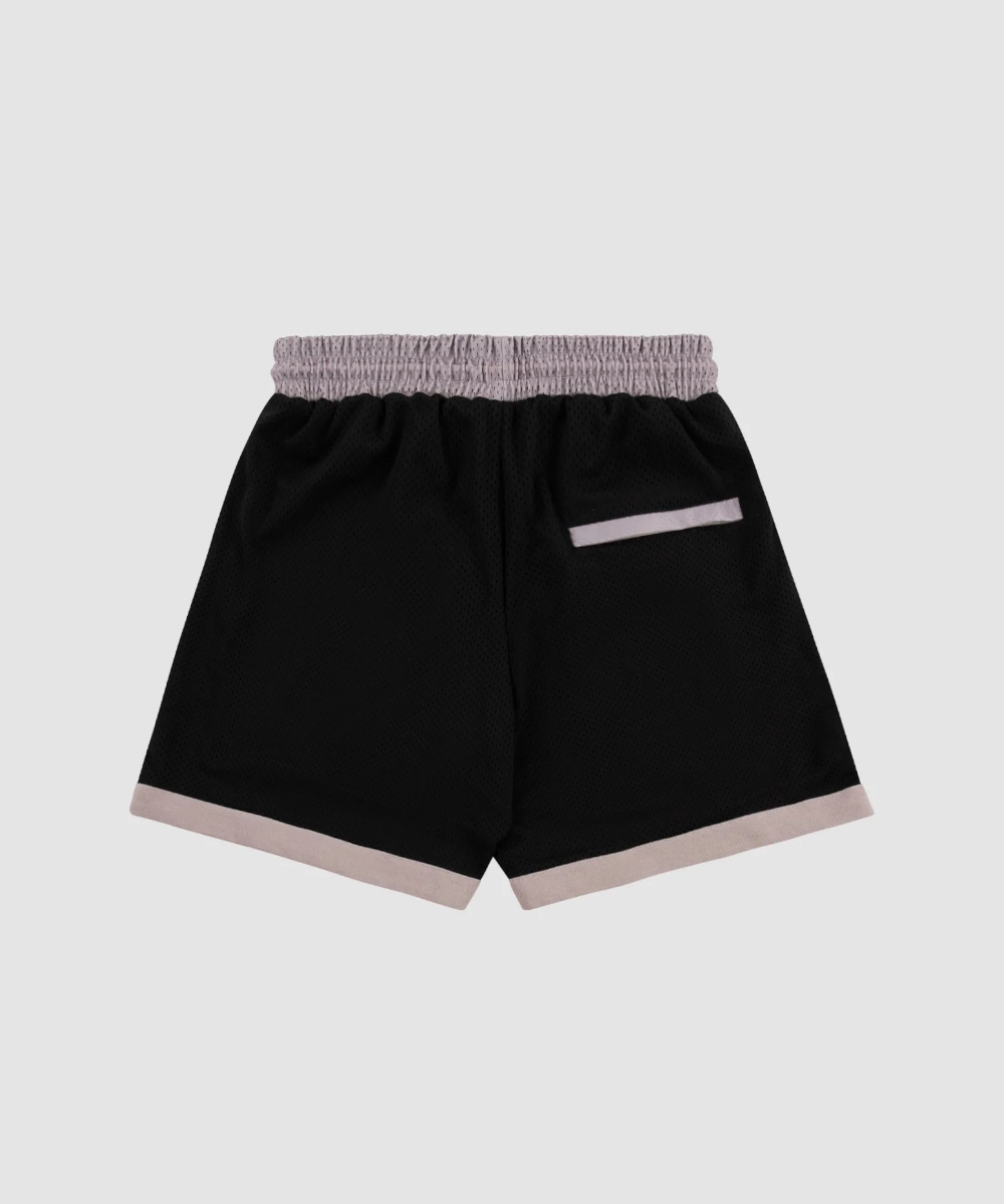 WNDRR Offcut Court Short (Black/Gold) Free Fit