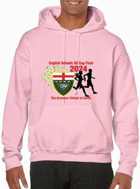 More Mile Classic ESAA Leeds XC Final 2024 Hoody - Pink MoistureLock Dry Surface