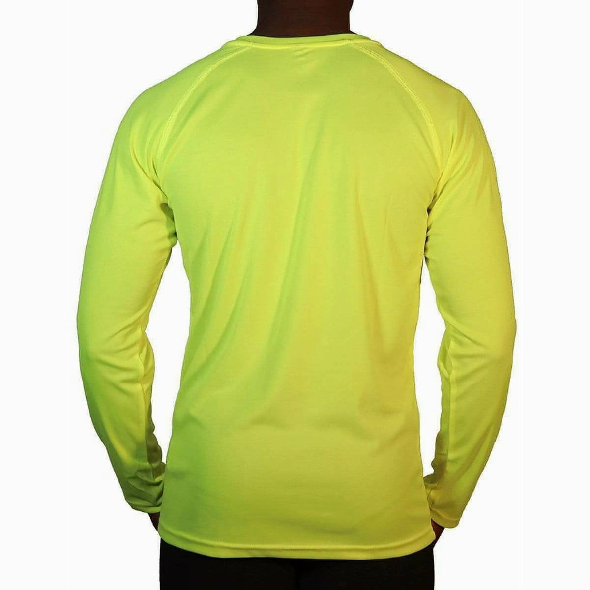 briefcase Eco - friendly More Mile Lumino Long Sleeve Mens Running Top - Yellow