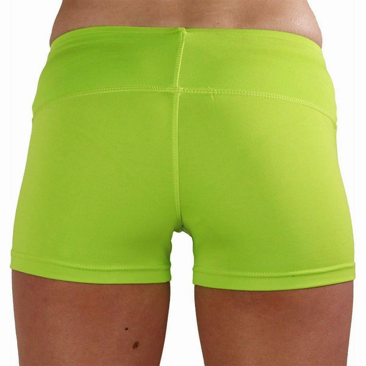 More Mile More-Tech 3 Inch Womens Running Shorts - Green Fleece electricity