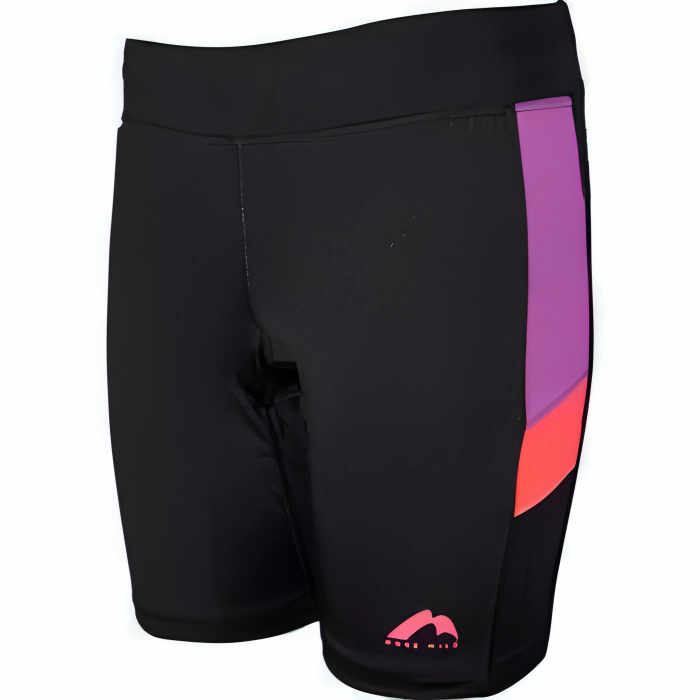 Sweat Resistant Coating More Mile More-Tech Womens Short Running Tights - Black