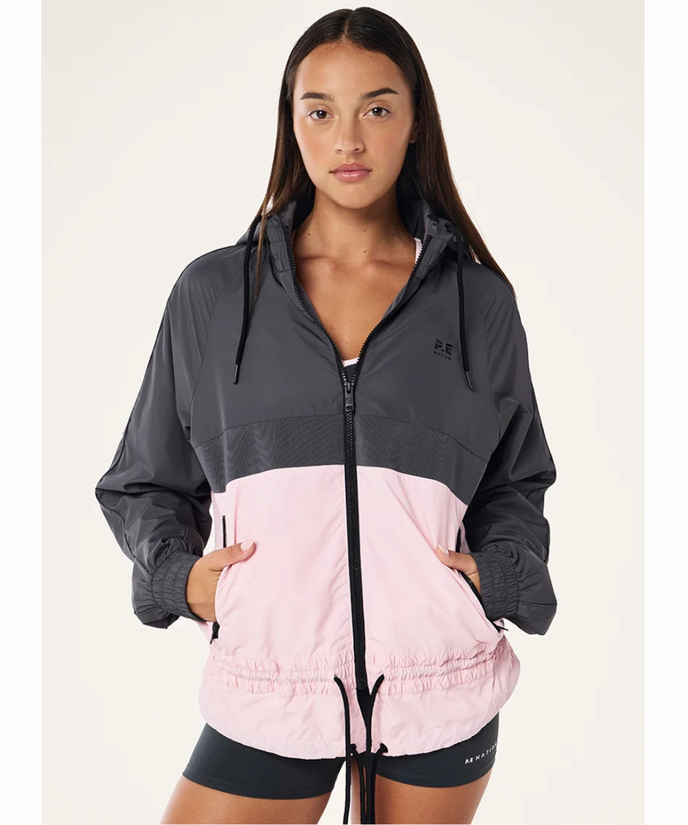 P.E Nation Man Down Jacket (Asphalt) Pure Linen Blend