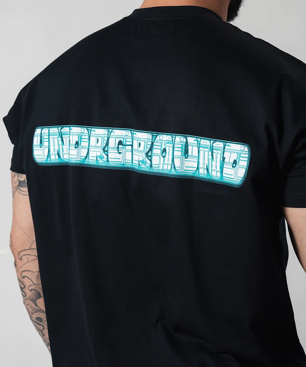 Dynamic Glow UNDRGROUND Subway Tee (Black)