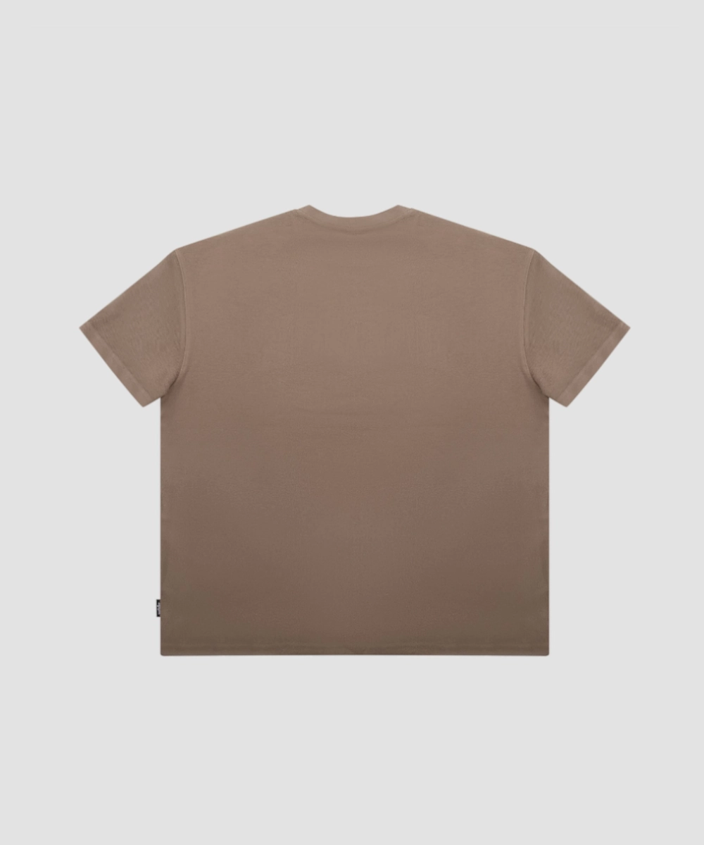 Clear Tone Polish Core WNDRR Arch French Terry Tee (Taupe)