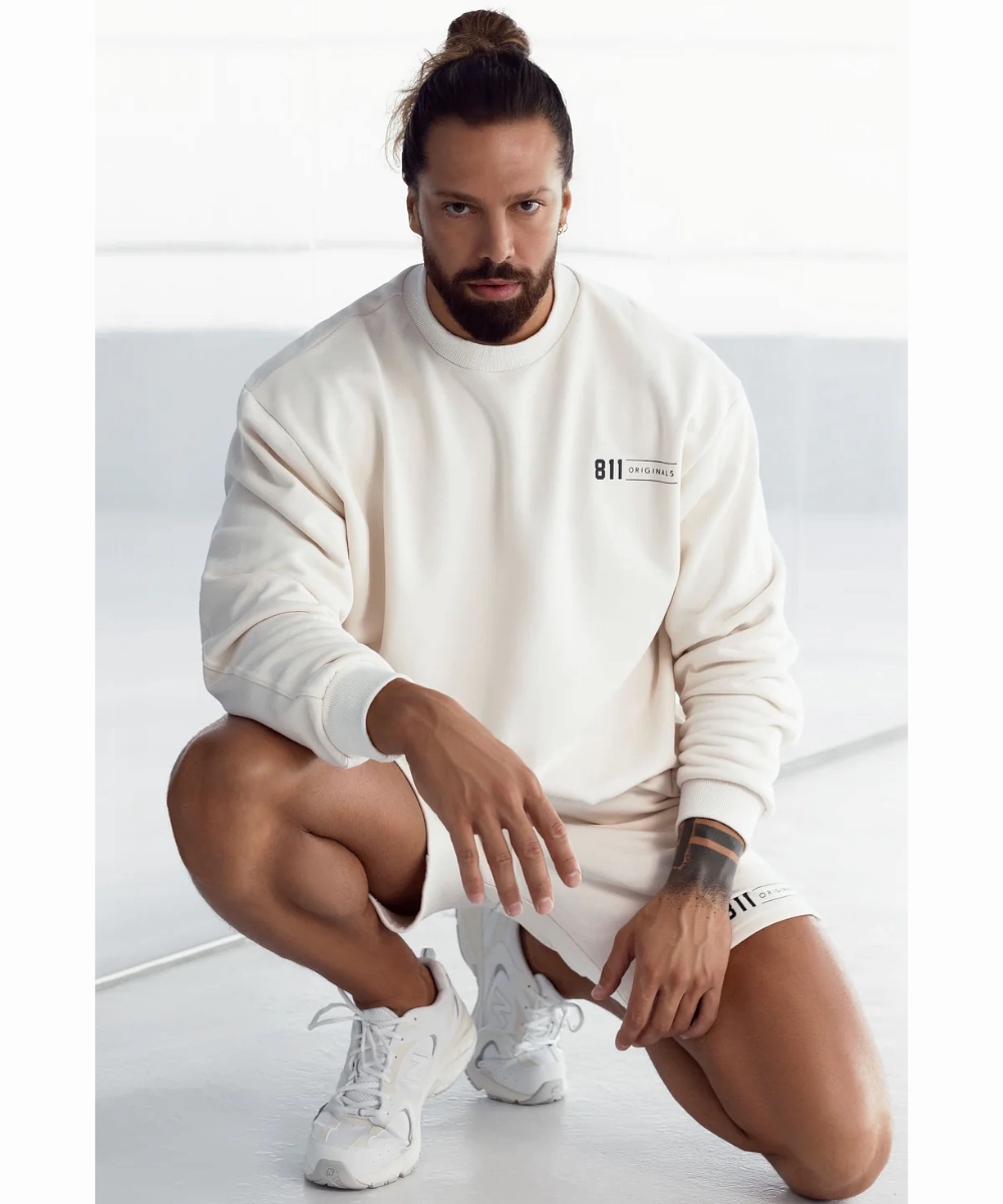 811 Originals Men's Brave Sweater (Butter) StaticFree Material MicroPerforatedTexture
