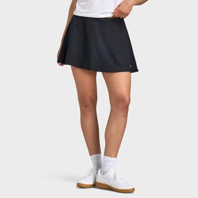 Nike Victory Women's Dri-FIT Short Flouncy Tennis Skirt Blac SeamFreeEngineering