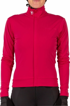 SweatActivatedCooling Endura Xtract Roubaix Long Sleeve Womens Cycling Jersey - Pink