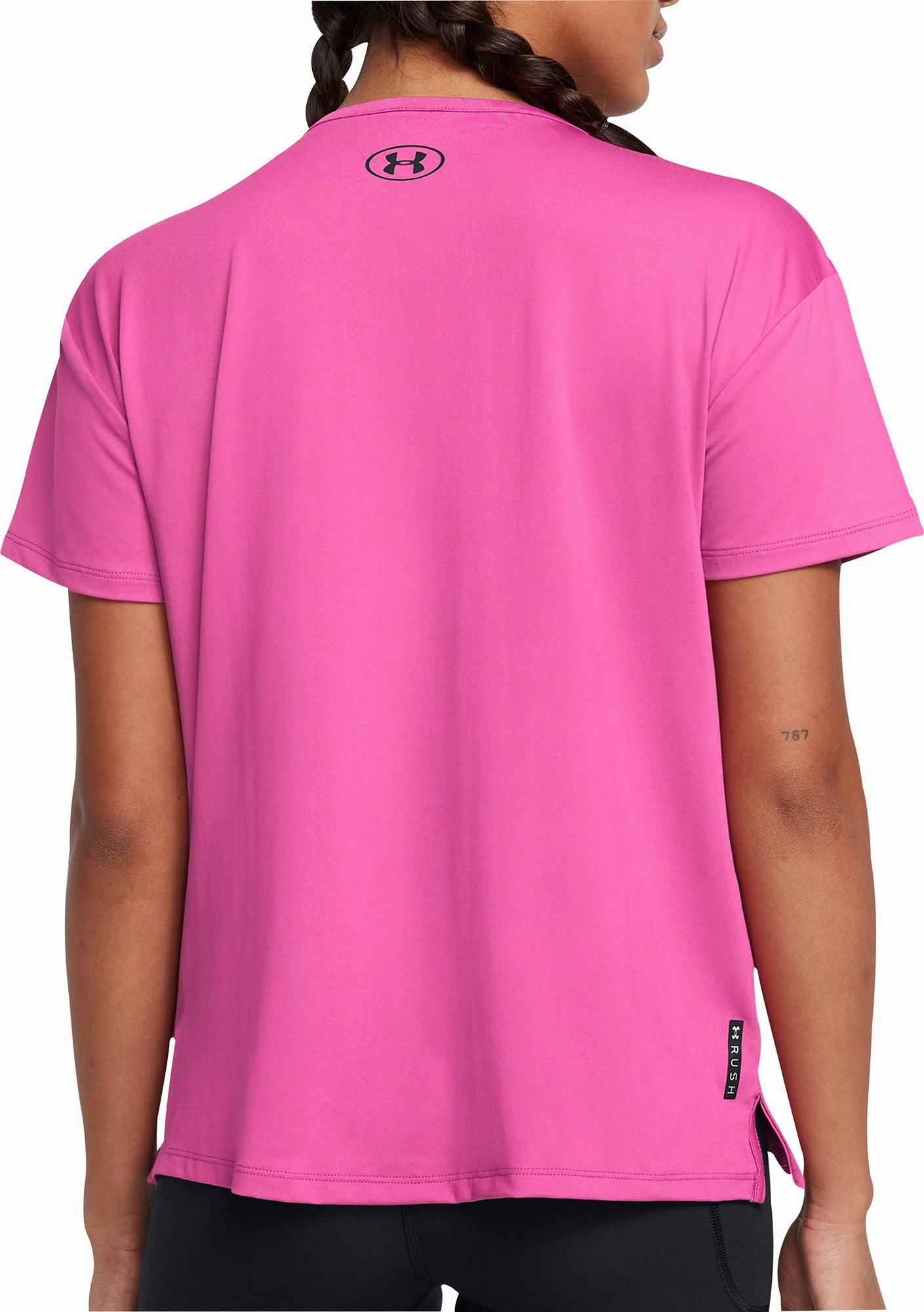 Sophisticated Casual StretchComfortWeave Under Armour Vanish Energy Short Sleeve Womens Running Top - Pink