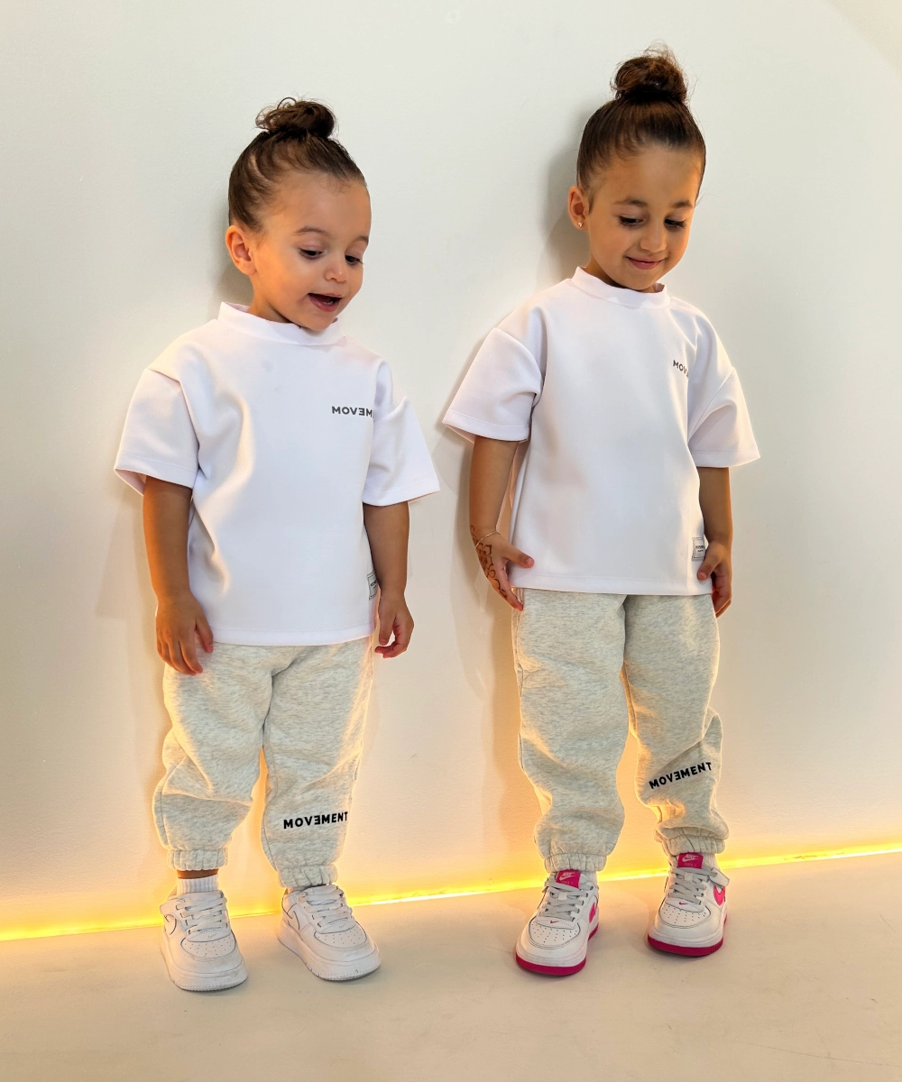 Wind Glow Movement Collection Essentials Tee (White)