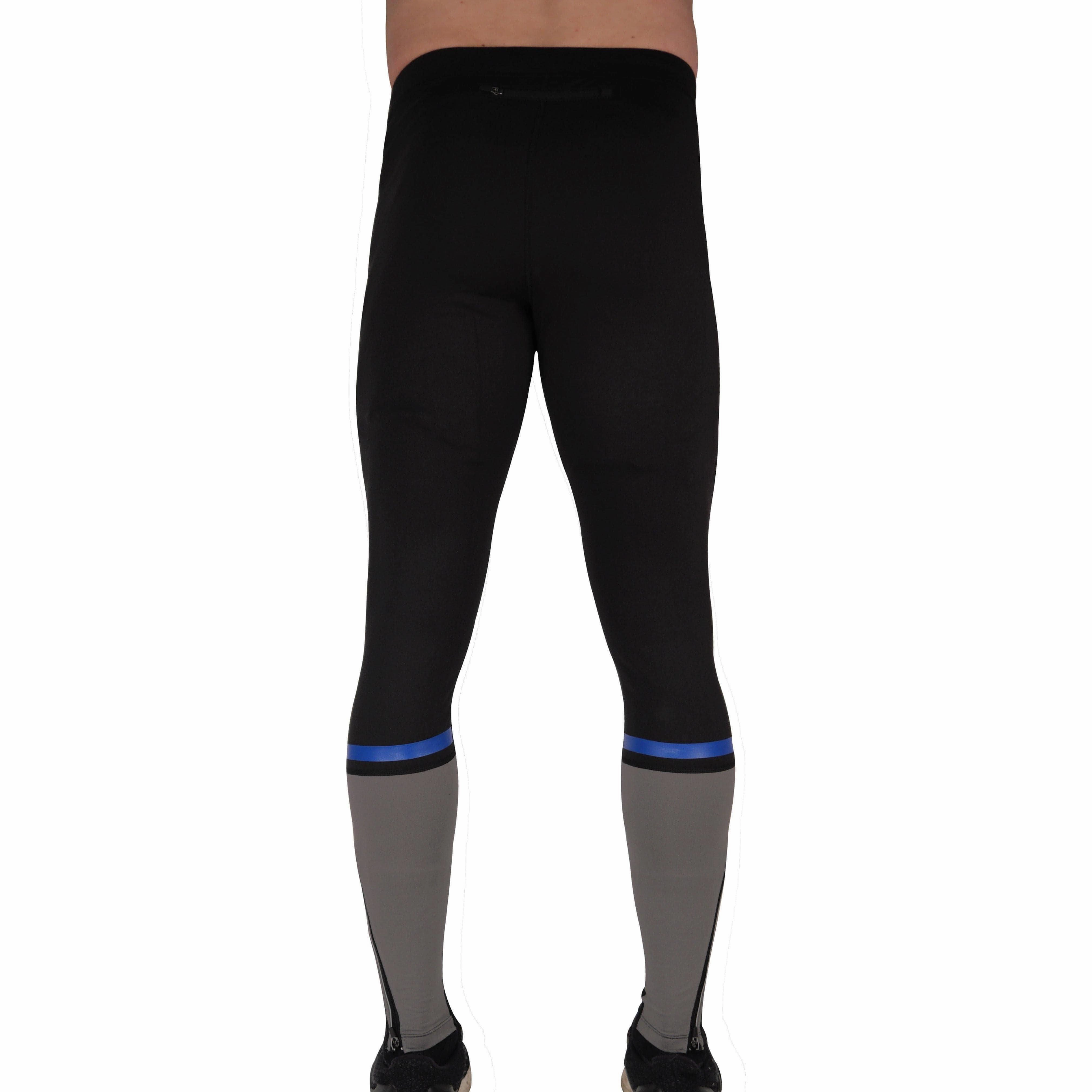 More Mile Power Mens Long Running Tights - Black Up-to-date