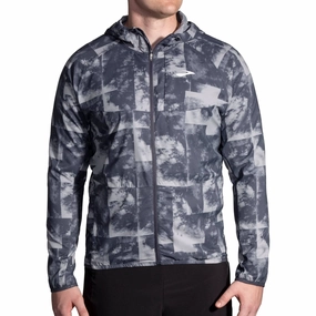 Brooks Canopy Mens Running Jacket - Grey Premium Jacket