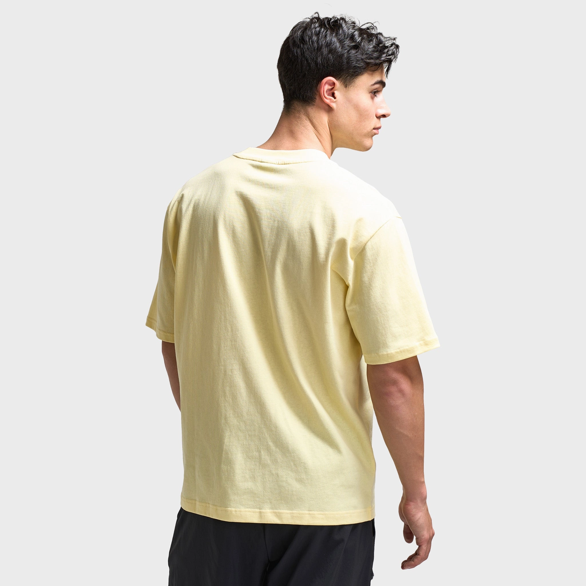 New Balance Hoops Graphic Vintage T-Shirt / Parchment battlefield