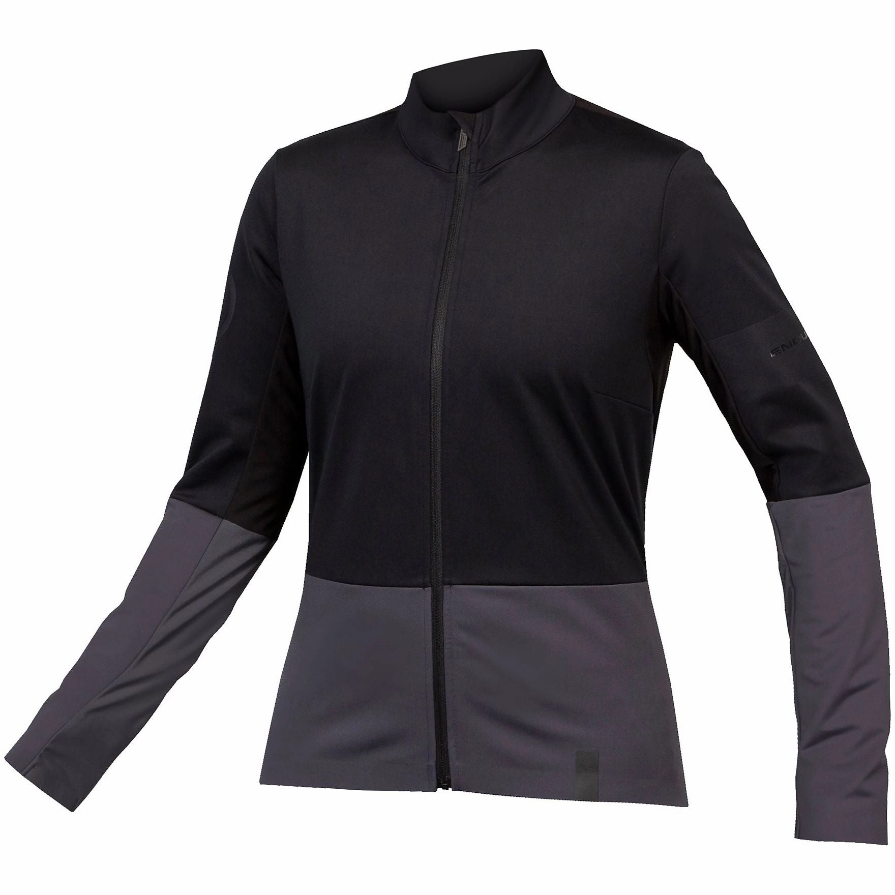 Endura FS260-Jetstream Long Sleeve Womens Cycling Jersey - Black PFC Free Waterproofing