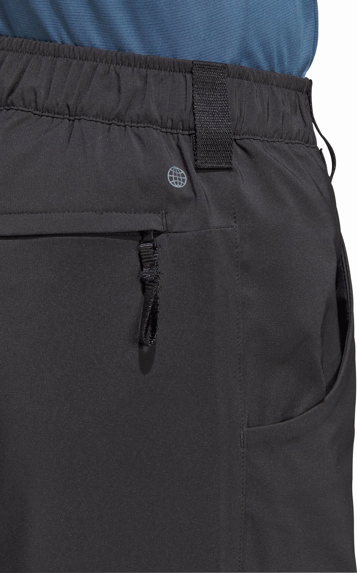 hypoallergenic material Durable Stitching adidas Terrex Multi Woven Mens Walking Pants - Black