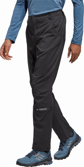 Interchangeable Liners Stain Proof adidas Terrex Multi Woven Mens Walking Pants - Black