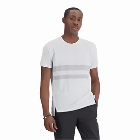 Men's Accelerate SS Graphic Tee - ICE BLUE Ethically Sourced Yarn TemperatureRegulatingLining