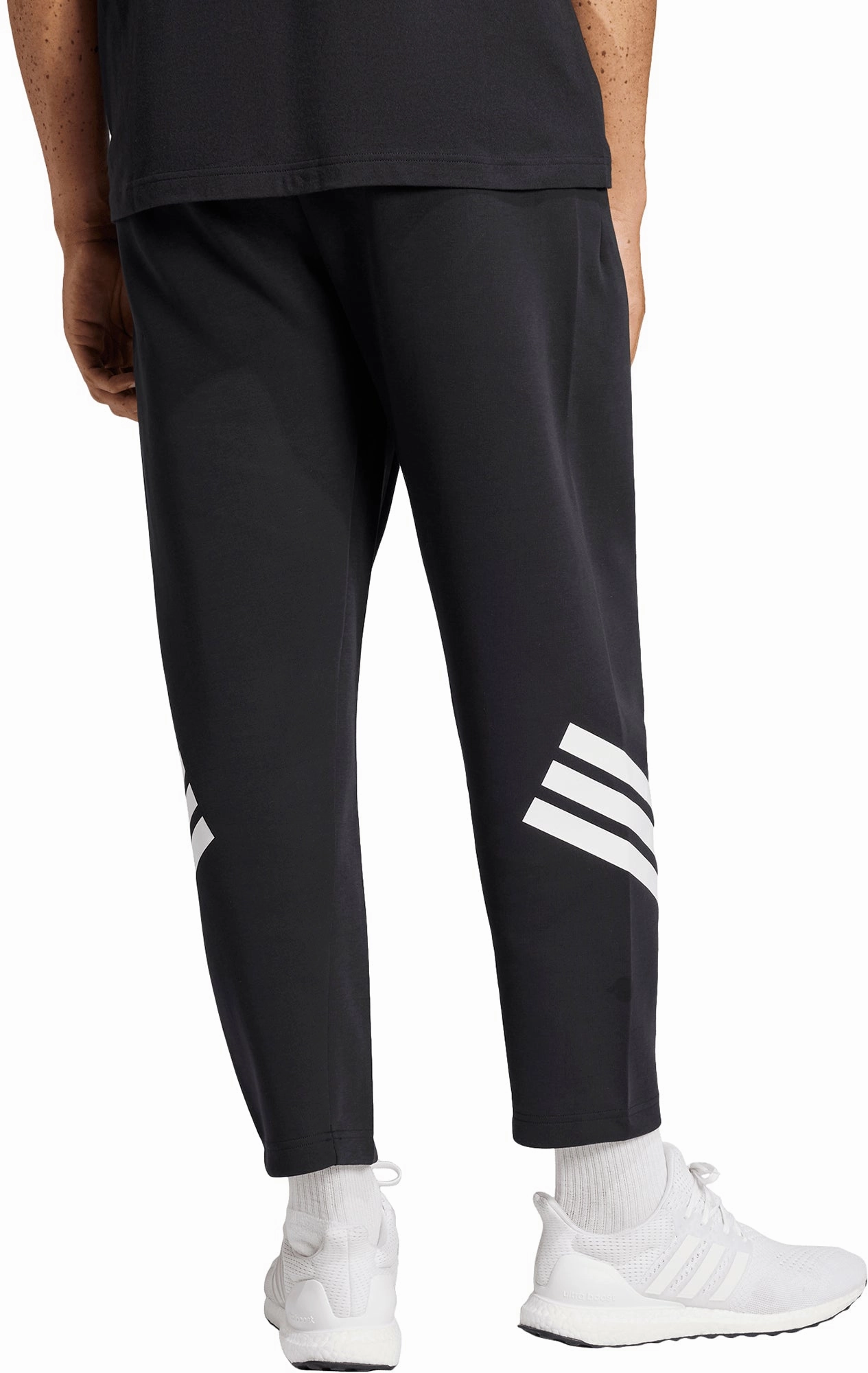 adidas Future Icons 3 Stripes Mens Training pants - Black Retro cool Sheer Fit