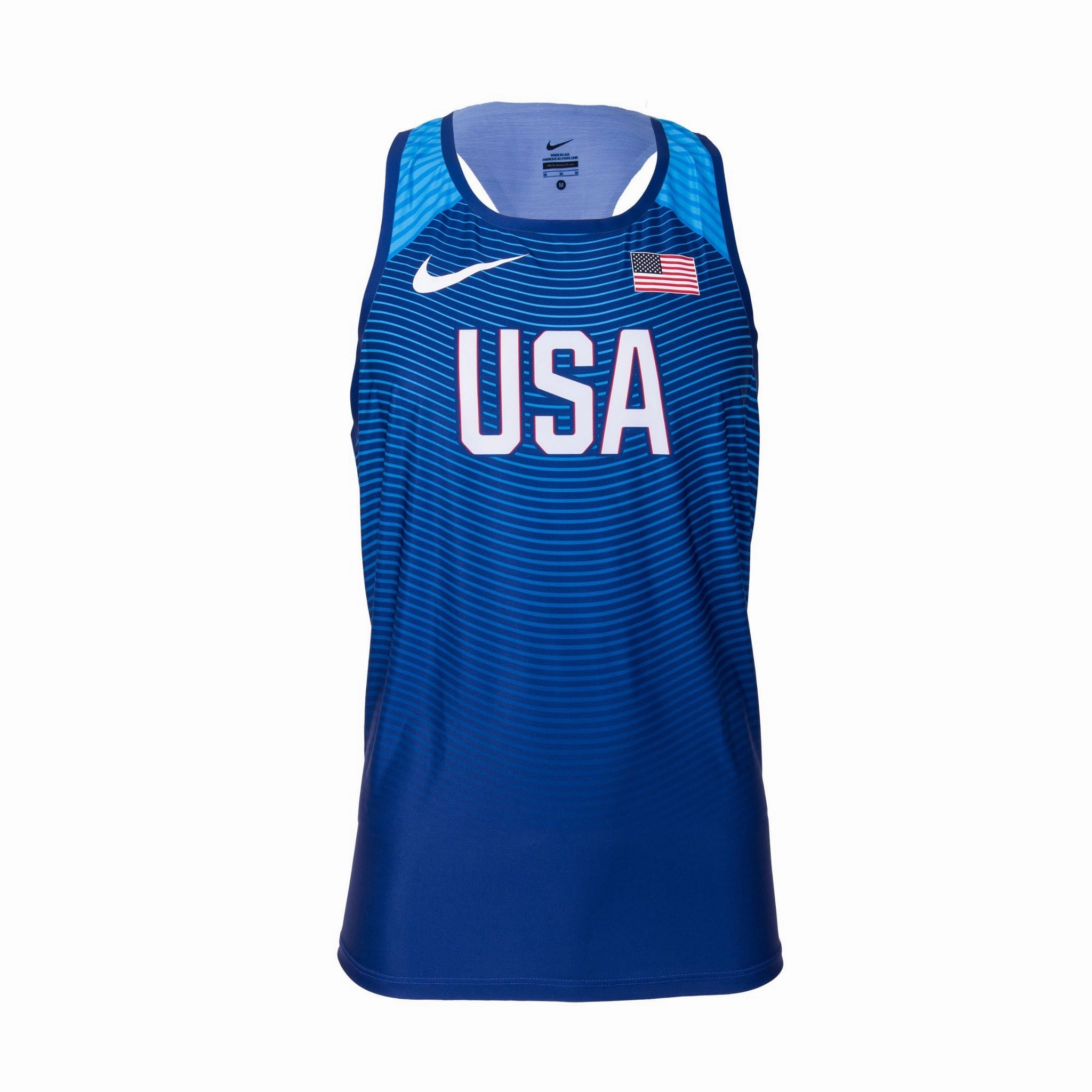 Wind Resistant Fabric Nike USA Women's Team Distance Singlet
