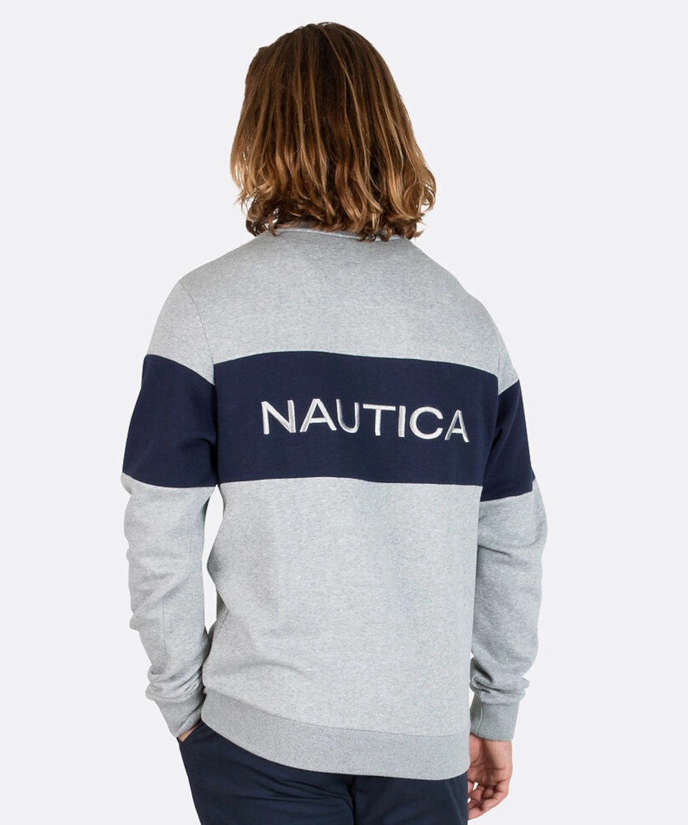 Epic Glow Nautica Falcon Sweatshirt (Grey Marl)
