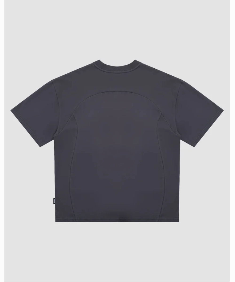 WNDRR Hybrid Club Tee (Charcoal) OdorResistant