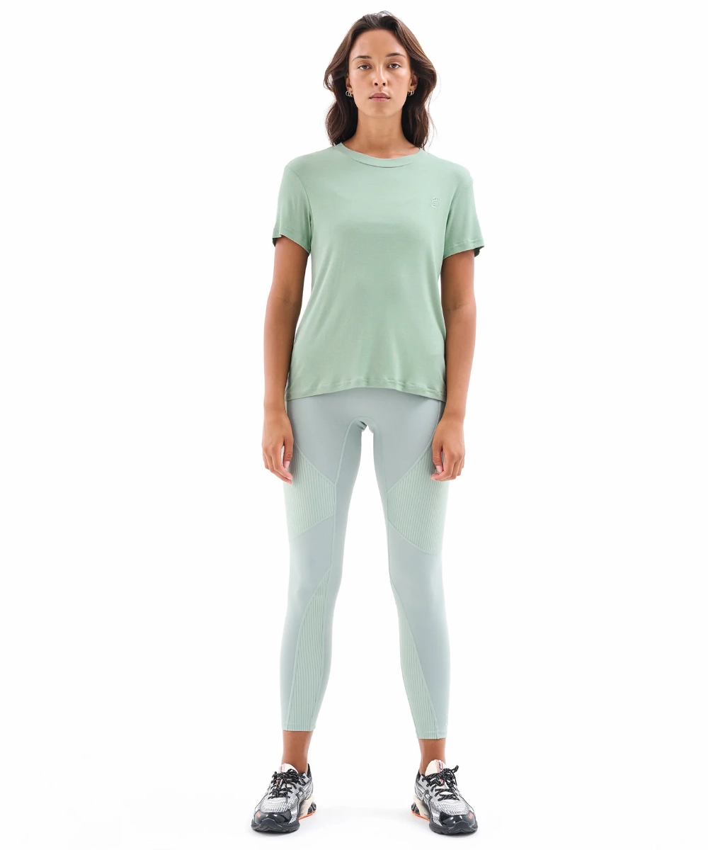 TearResistantMaterial Lift Mode P.E Nation Primary Tee (Iceberg Green)