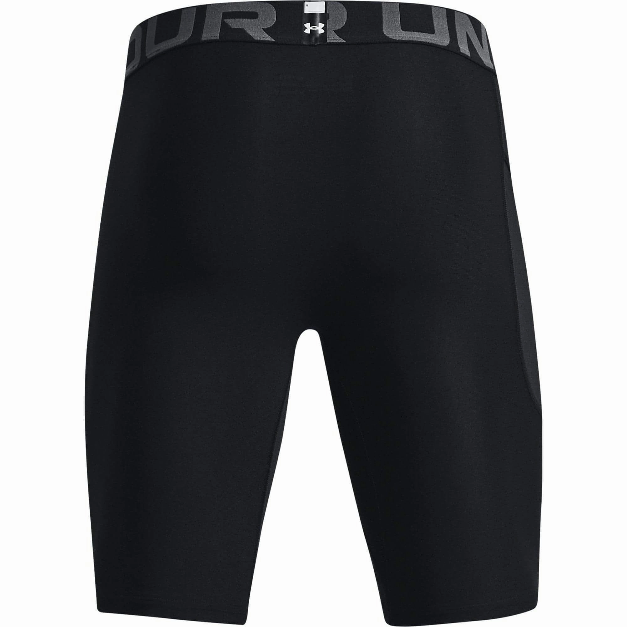 Under Armour HeatGear Pocket Long Mens Short Compression Tights - Black Modular Attachment System