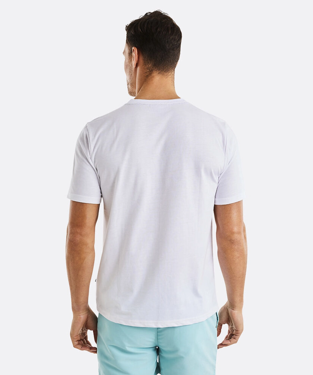 Nautica Bowen Tee (White) Permanent Crease