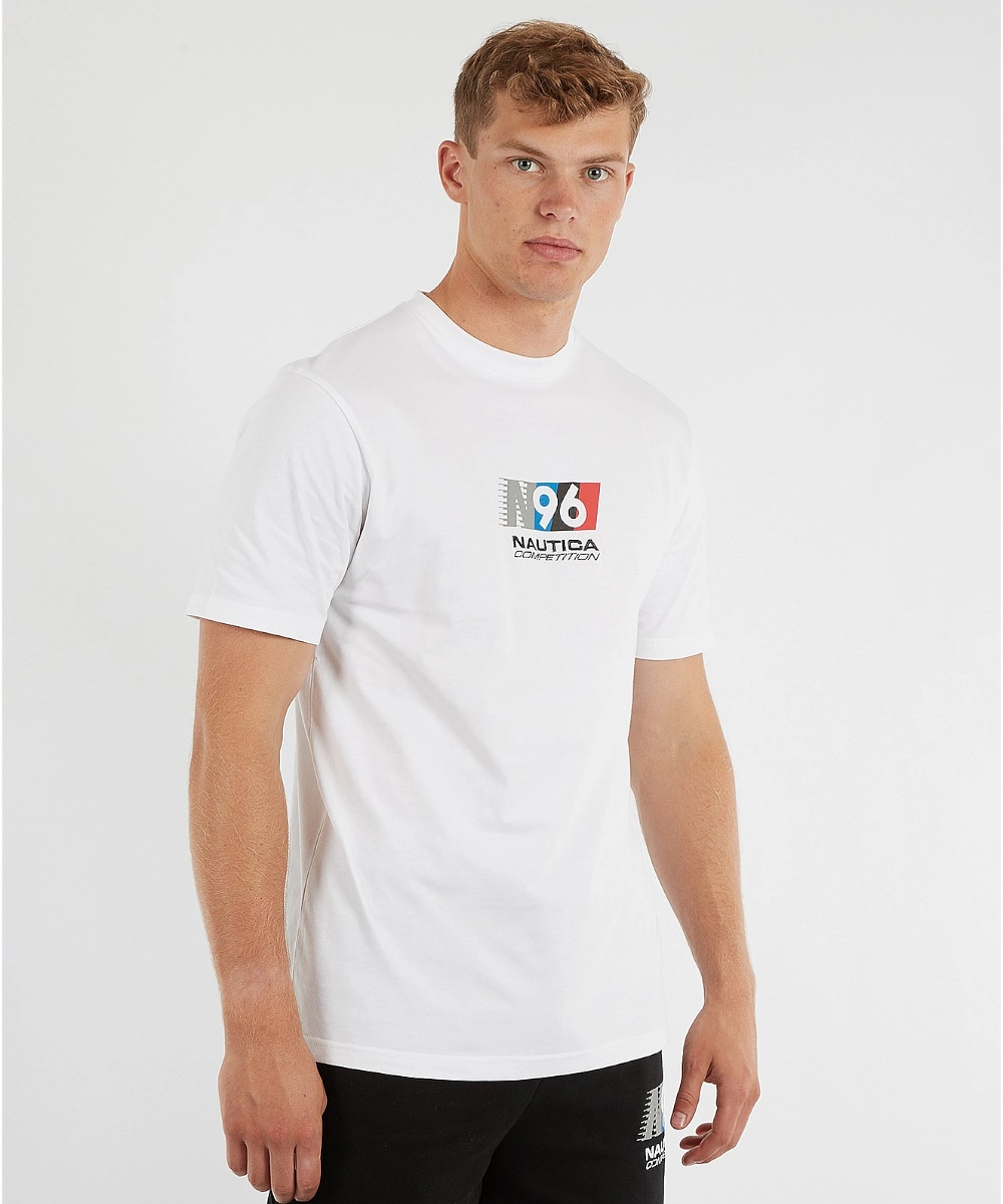 CompactPackability Polish Glow Nautica Competition Bristow Tee (White)