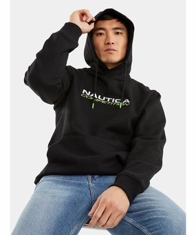 MultiPurposePockets Nautica Competition Brundy Overhead Hoodie (Black)