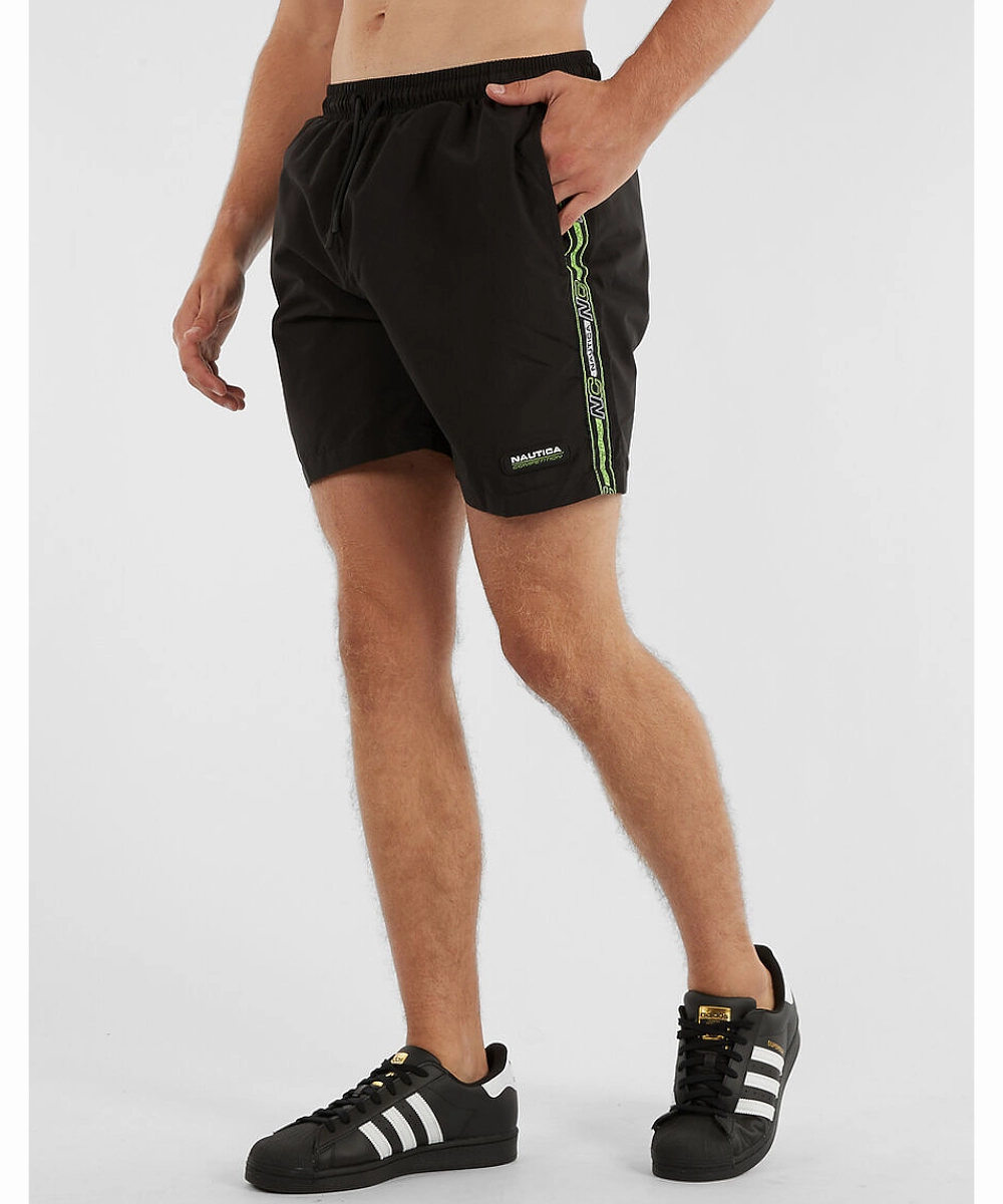 Fantasy Glow Nautica Competition Buton 6?? Swim Shorts (Black)