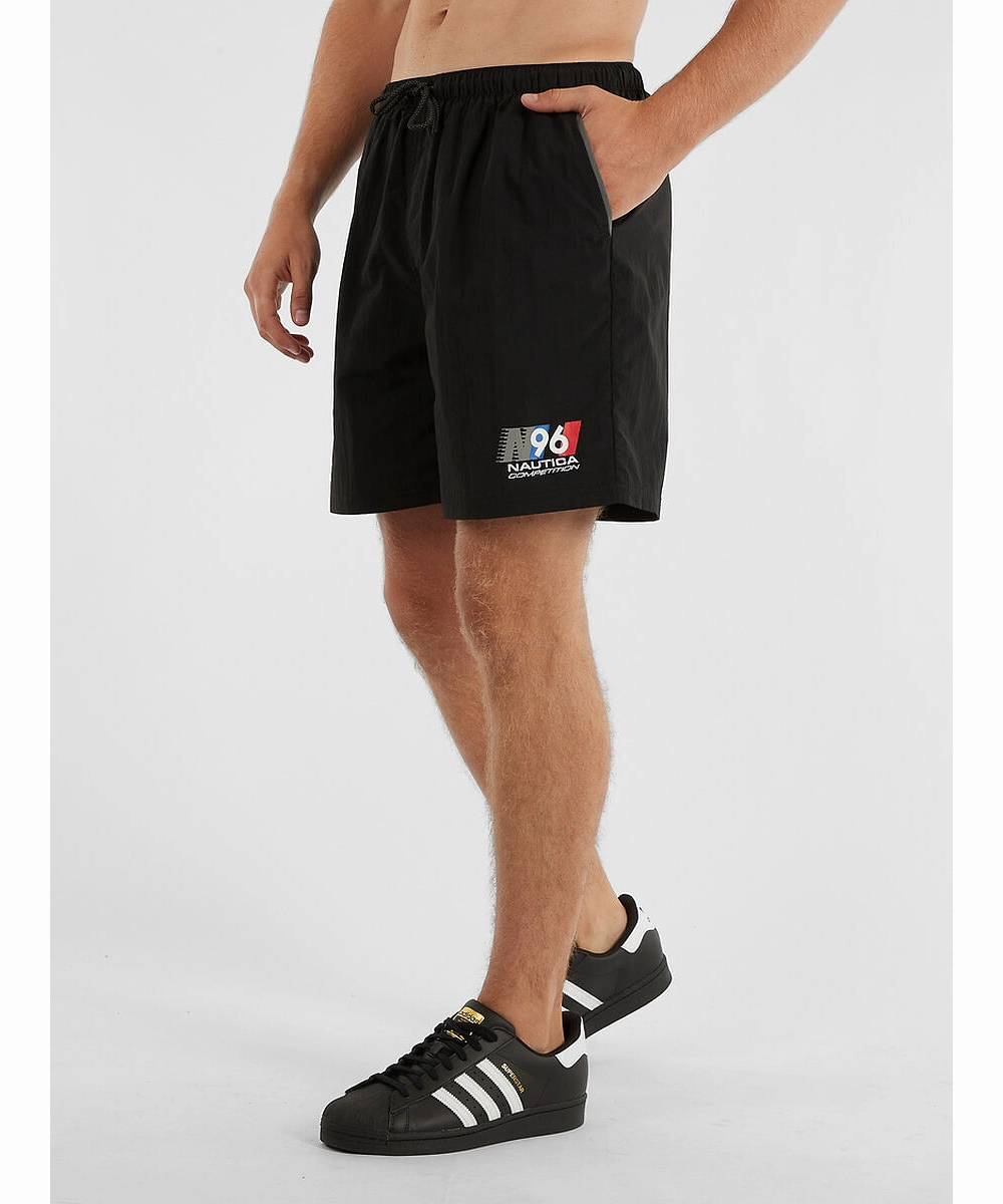 QuickDryTechnology Nautica Competition Garret 6?? Swim Shorts (Black)