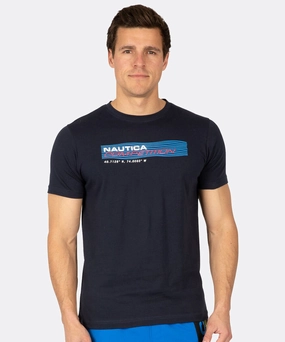 MoistureControl Lining Nautica Competition Henderson Tee (Dark Navy)