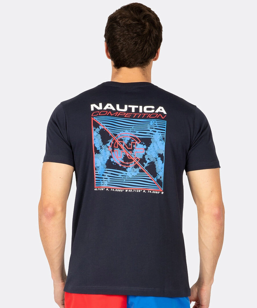 Nautica Competition Henderson Tee (Dark Navy) outdoor mode