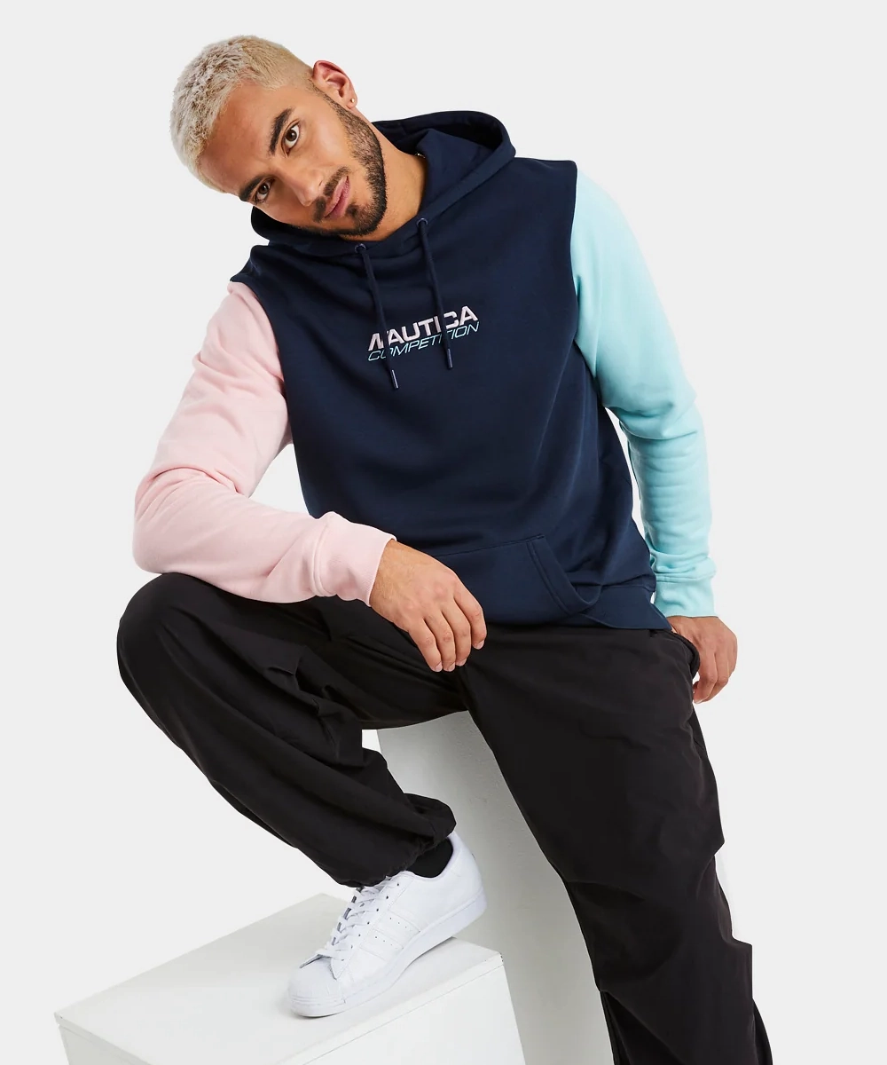 slim fit Nautica Competition Naples Oh Hoody (Dark Navy)
