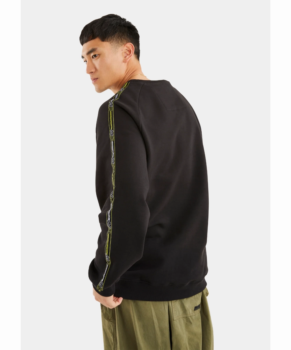 Nautica Competition Obi Sweatshirt (Black) WindproofInterior Ethic Core