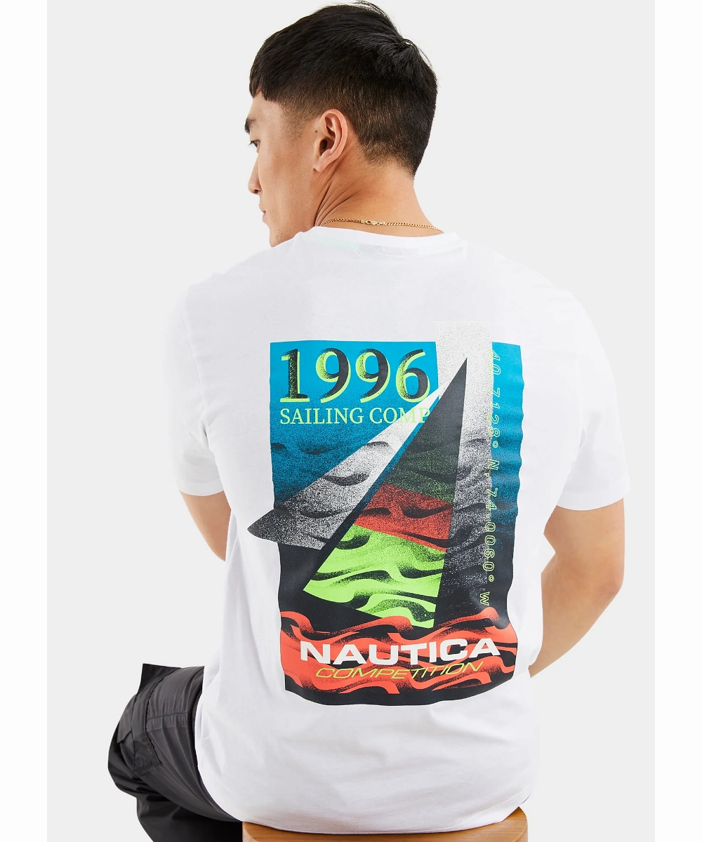 Nautica Competition Wellesley Tee (White) Dream Base