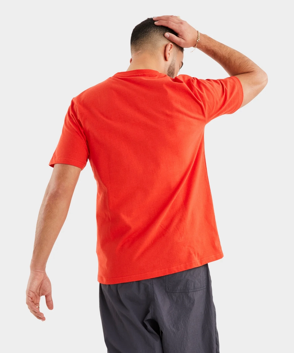 Classic Glow Organic Cotton Nautica Competition Wessix Tee (Tartan Red)