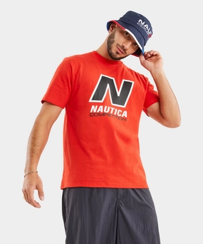 Nautica Competition Wessix Tee (Tartan Red) Low Care