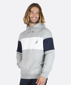 Fall Core TearResistant Fabric Nautica Kash Po Hoodie (Grey Marl)