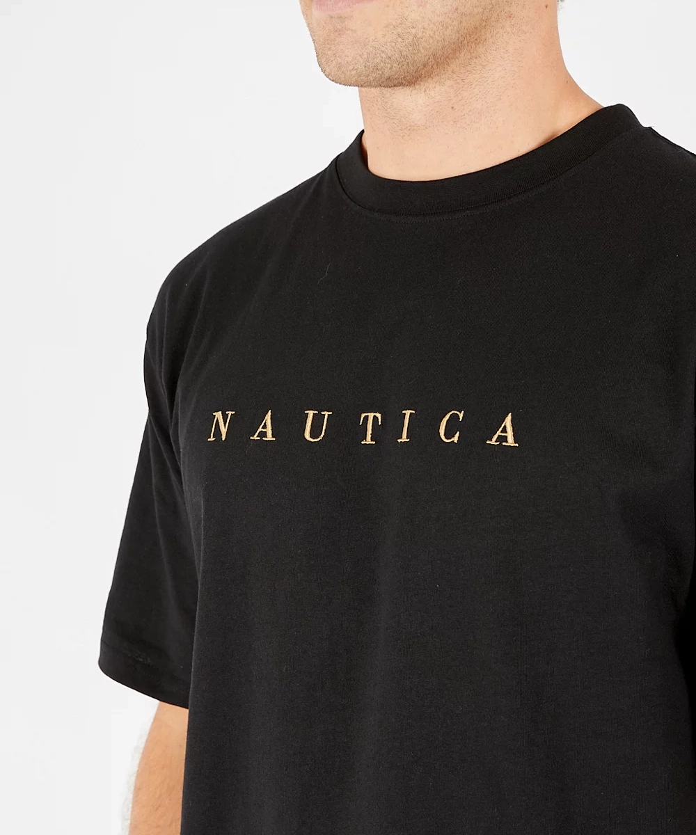 EcoFriendly Textiles Nautica Navigate Tee (Black)