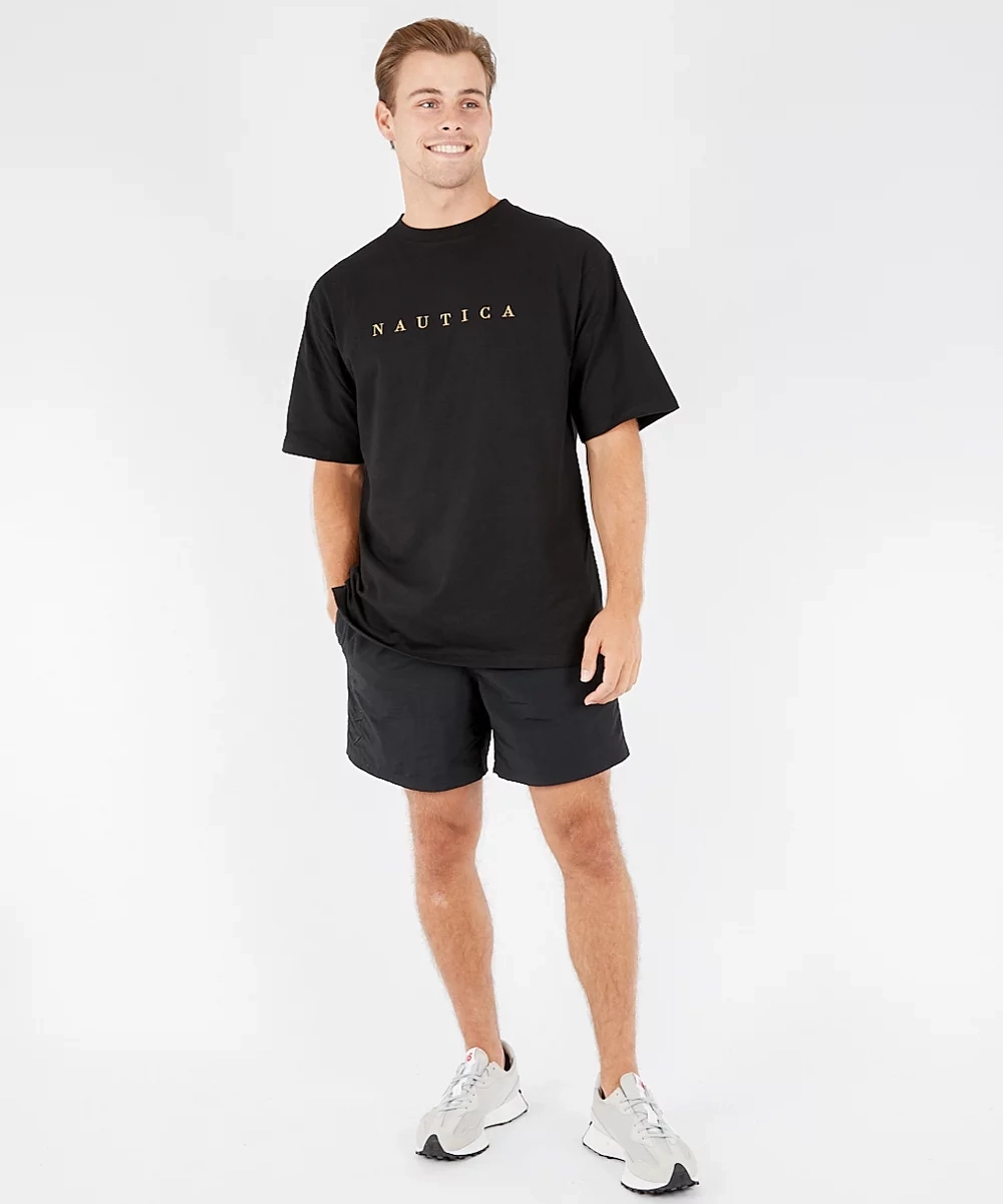 Raw Linen Nautica Navigate Tee (Black)