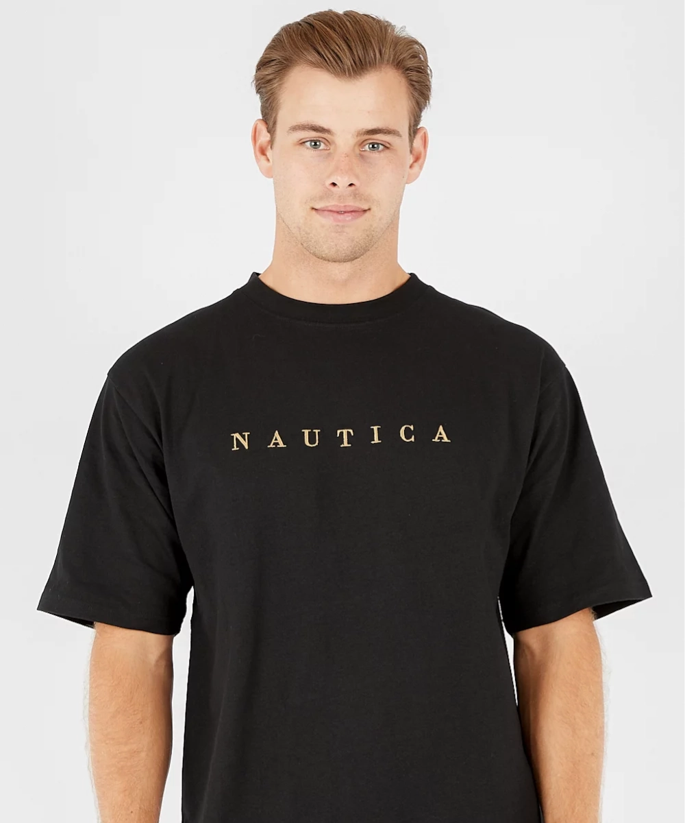 Nautica Navigate Tee (Black) AbrasionFreeZone