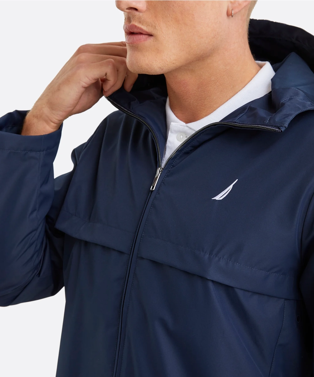 PillingResistant Gloss Fit Nautica Titus FZ Jacket (Dark Navy)