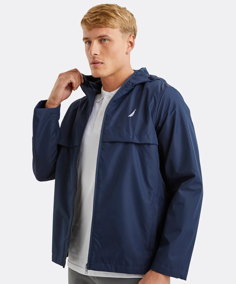 Glow Core GridTexture Nautica Titus FZ Jacket (Dark Navy)