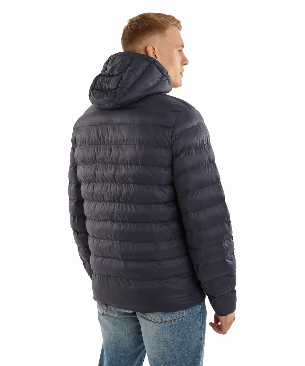 Nautica Zion Padded Puffer Jacket (Dark Navy) TearResistant Fabric