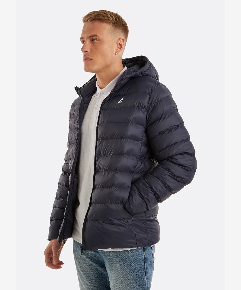 Nautica Zion Padded Puffer Jacket (Dark Navy) Road Soul