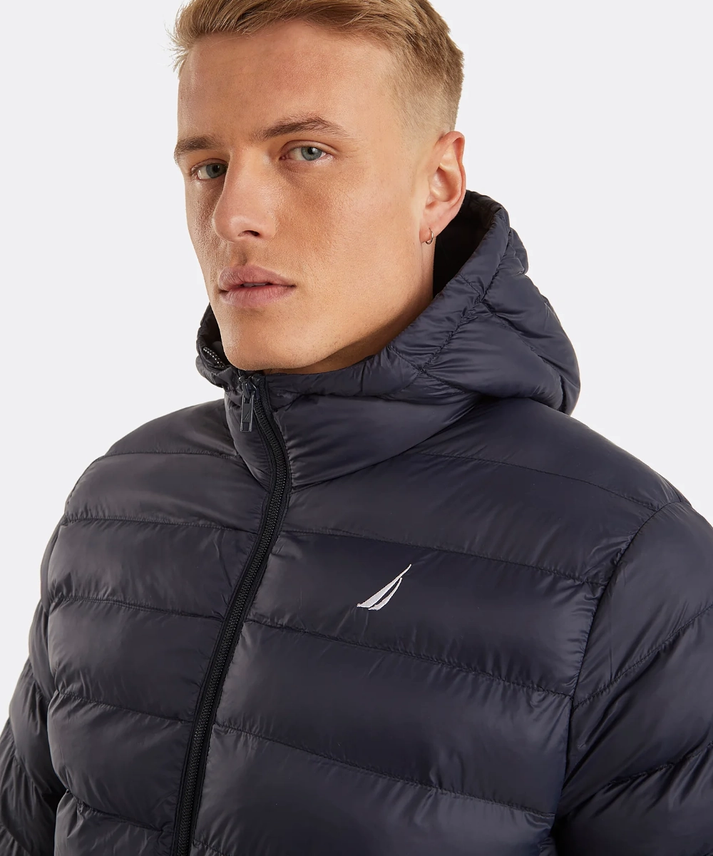 Nautica Zion Padded Puffer Jacket (Dark Navy) NonSlipGrip