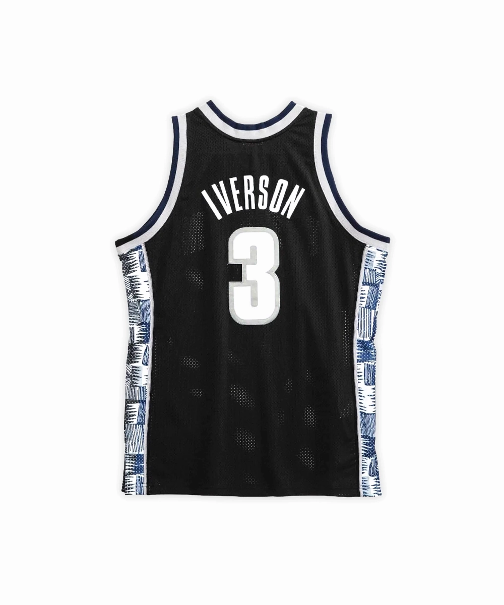 NCAA Georgetown Allen Iverson 1995-96 Alternate Swingman Jersey Party Ready