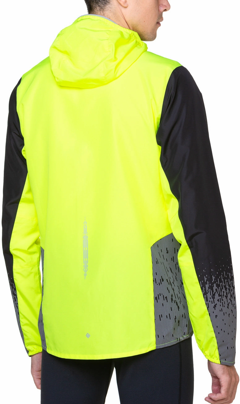 Office Comfort Courage Ronhill Tech Reflect Mens Running Jacket - Yellow