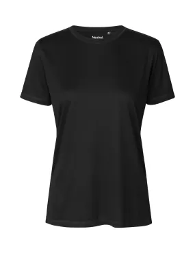 Neutral Ladies Recycled Performance T-Shirt | BLACK Bead Soul Conscious Fit